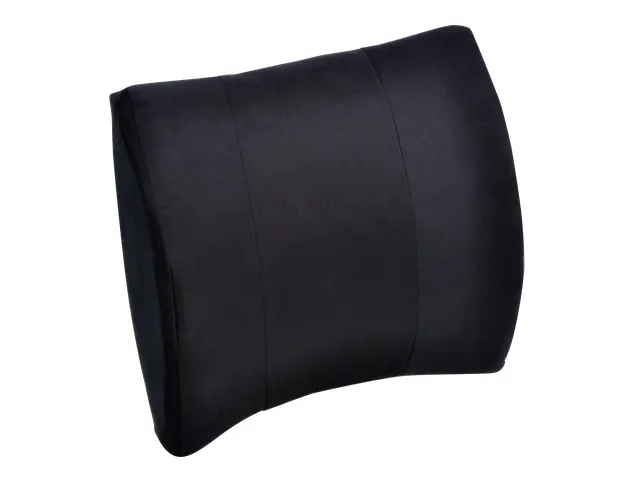 Ergonomische Rugsteun Vleugelvormig Stevig Foam 50mm Dik Zwart