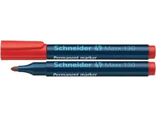permanent marker Maxx 130 rood - 1