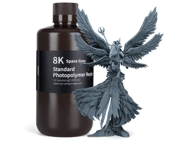 UV/LCD STANDARD RESIN 8K SPACE GREY 1kg