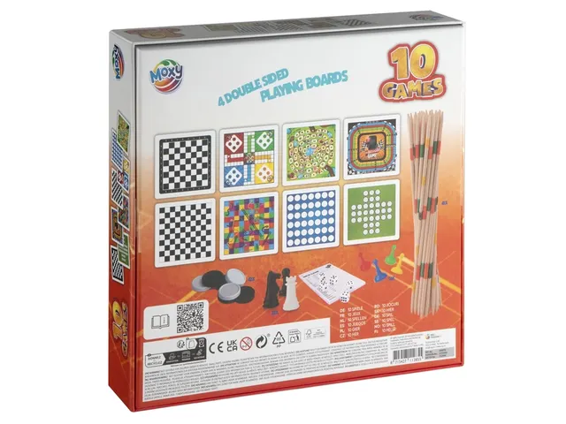 Coffret de jeux Moxy 10 en 1