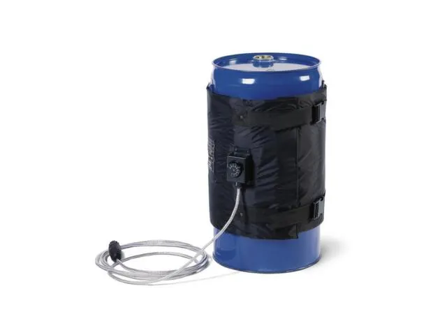 verwarmingsmantel,v. 60l vat,buiten nylon,zwart,250 W