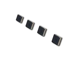 Glasbord Magneten Vierkant Zilver 10x10mm 4 stuks