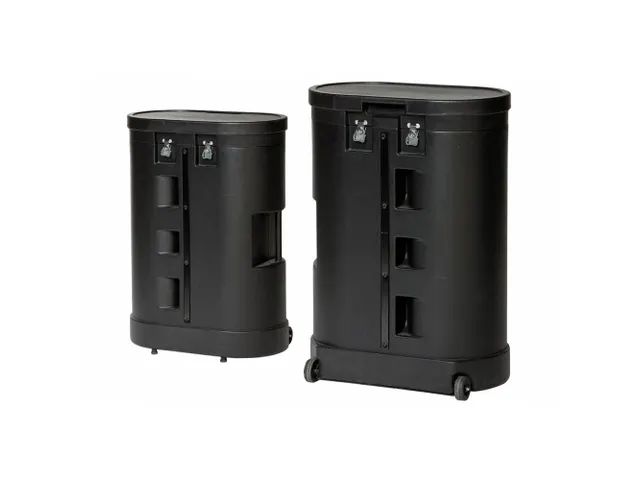 Beurswand Pop-Up Magnetic Curved 2 x 3 met Hardcase koffer