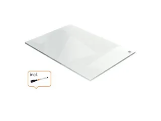 Notitiebord Nobo transparant acryl A4 - 3