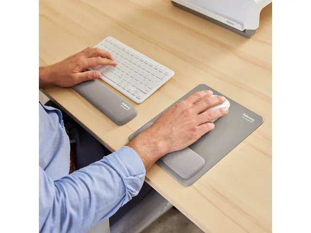 Polssteun Fellowes Breyta compact grijs 6x32cm