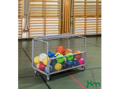 bakwagen met gaas,draagverm. 150kg,laadvl. LxB 1180x662mm