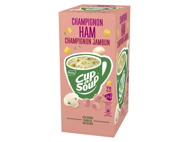 Cup-a-Soup Knorr champignon ham 21x175ml