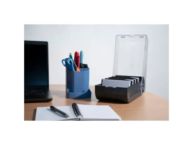 Steekkaartenbak BUNN YBOX A7 zwart/krist.