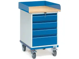 Verrijdbare Kast 2446 150kg 650x550mm Ral5007