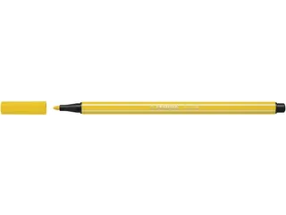 Viltstift STABILO Pen 68/24 medium citroengeel - 6