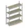 Breedvakstelling Basisveld 2500x1800x650mm 4 Houten Legborden 600kg