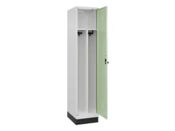 locker voor scheiding van kleding,HxBxD 1950x400x500mm,1vak