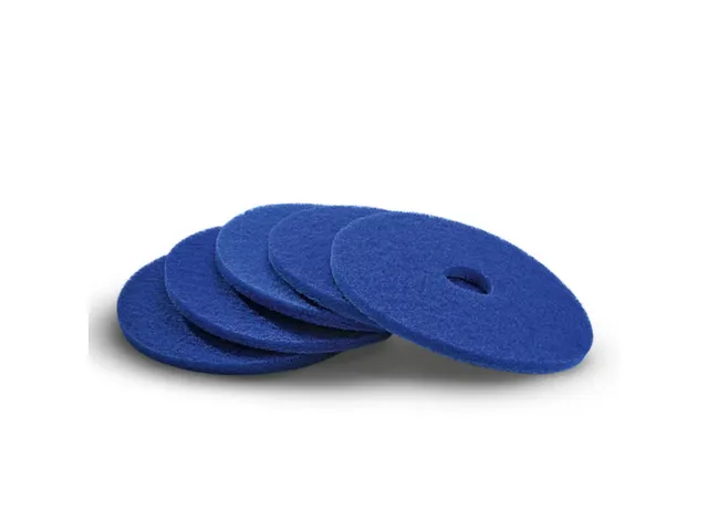 Disque pour machine de nettoyage monodisque Ø 432mm bleu 5 pièces