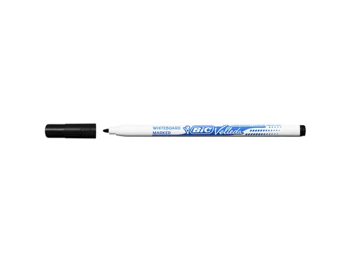 Viltstift Bic Velleda 1721 whiteboard rond fijn zwart