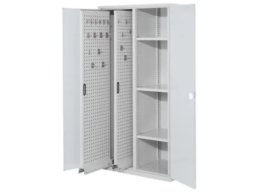 verticale kast,HxBxD 1950x1000x600mm,vleugeldeur,RAL5010