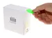 Etiquette sur rouleau 35mm vert fluo + dévidoir 500 pièces