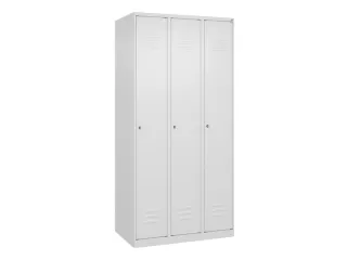 locker voor scheiding van kleding,HxBxD 1850x900x500mm,3vak - 1