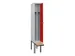locker voor scheiding van kleding,HxBxD 2120x300x815mm,1vak