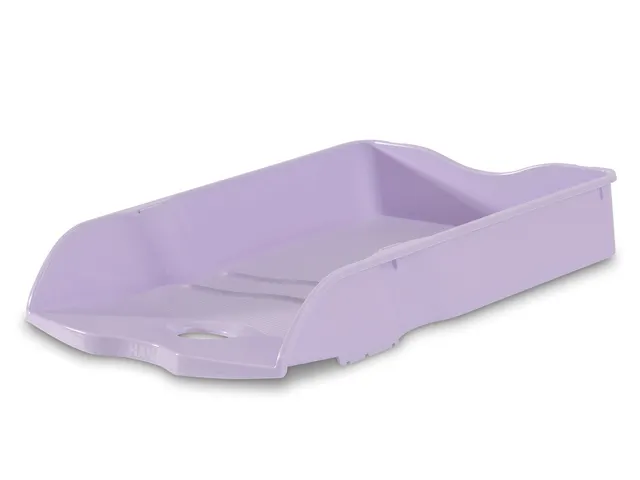 Corbeille à courrier HAN Re-LOOP A4/C4 100% recyclé violet pastel