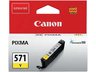 Inktcartridge Canon CLI-571 geel - 2