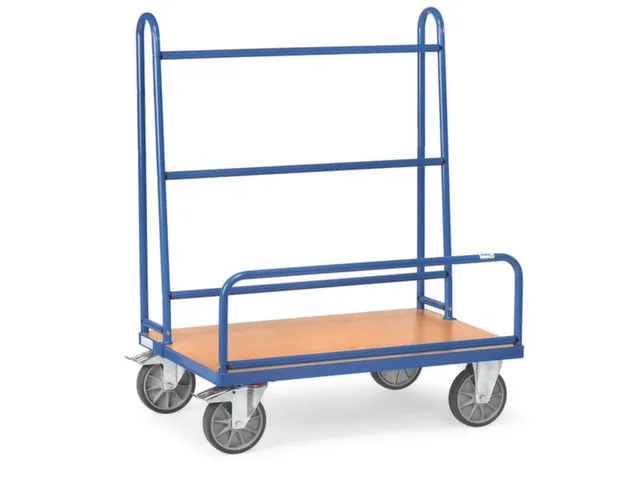 Platenwagen Draagverm. 500kg Lxb 1070x335mm Ral 5007