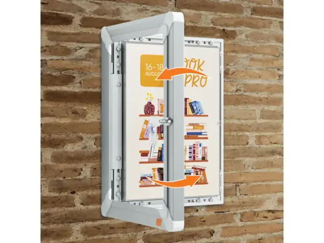 Kliklijst Nobo Premium Plus afsluitbaar A4