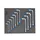 2005 CT2-25PK Dopsleutelset in controlemodule,11-delig