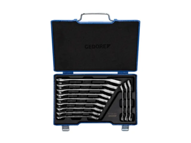 GEDORE 7 UR-012 Set steeksleutels met ringratel