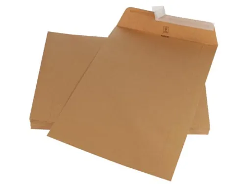 Gallery Akte Envelop Bruin 250x350mm Stripsluiting zelfklevend