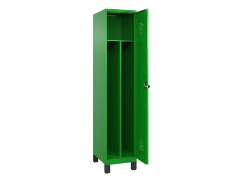 locker voor scheiding van kleding,HxBxD 1950x400x500mm,1vak