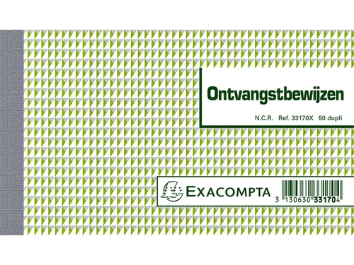 Ontvangstbewijzen Exacompta Manifold dupli 50vel Nl