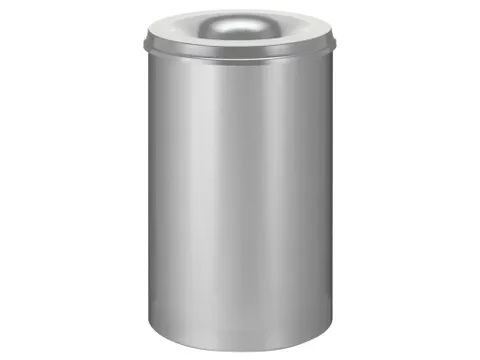 Vlamdovende papierbak 110 liter Grijs