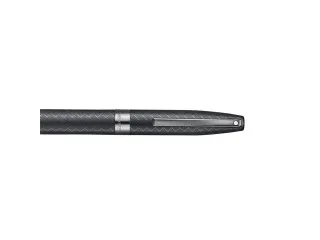 Balpen Sheaffer Legacy 9066 Chevron matte black, gun metal metal trims - 5