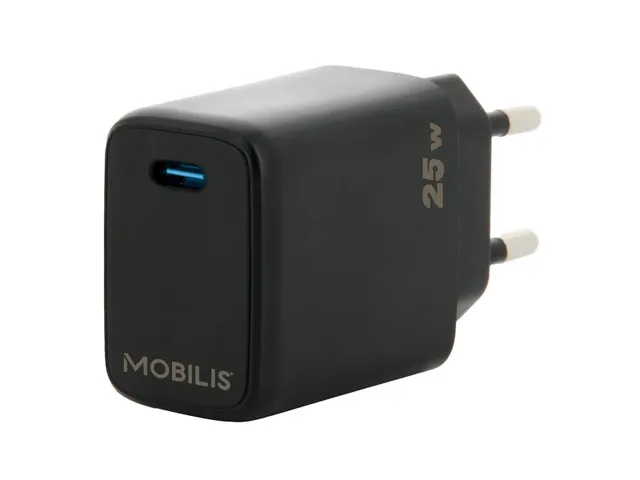 Mobilis 001380 oplader voor mobiele apparatuur Universeel Zwart