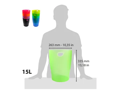 ECOBIN Papiermand 15L geass.