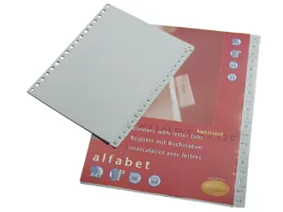 Tabbladen Multo 7052020 A5 17-Gaats Pp A-z Grijs - 4