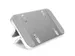 Verticale notebookstandaard aluminium zilver