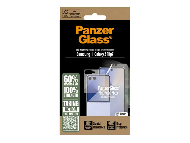 PanzerGlass Screen Protector Samsung Galaxy Z Flip7 | Glass & Film,