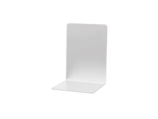 Boekensteun MAUL aluminium 16x15x21cm set 2 zilver - 1