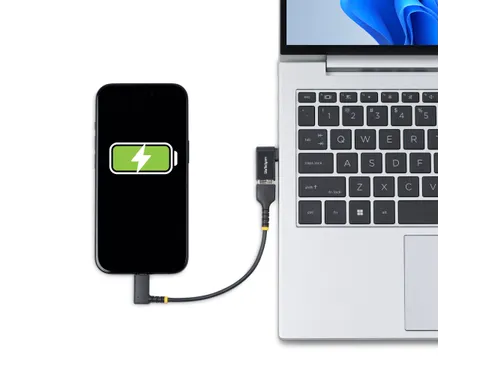 Haakse USB-C naar USB-A Adapter