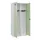 locker voor scheiding van kleding,HxBxD 1850x800x500mm,2vak