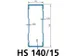 Lengtetraversen,v. palletstelling,L 2700mm,veldlast 13830kg