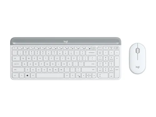 Logitech MK470 toetsenbord Wit muis Universeel RF Draadloos QWERTY