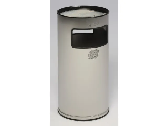 Combi-Asbak 700x320mm Dubbelvoudige Sleuf Asbakinzet Rvs Rond Rvs