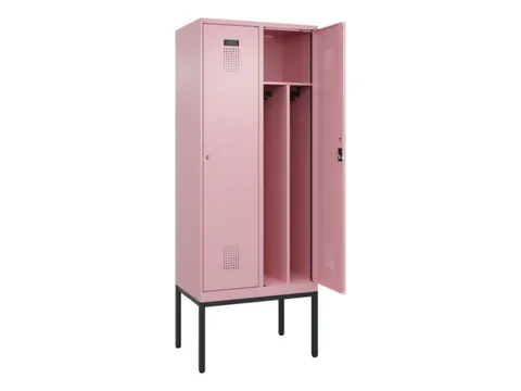 locker voor scheiding van kleding,HxBxD 2120x800x500mm,2vak