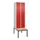 Z-garderobekast,HxBxD 2120x600x815mm,2vak,vak B 300mm,cil.-slot