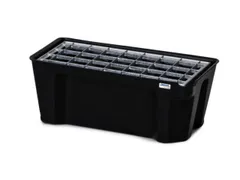 PE-opvangbak,v. kleinemballage,opvangvol. 5l,HxBxD 160x398x200mm