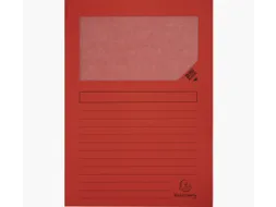 Venstermap Exacompta Forever L-map 120gr karton Rood
