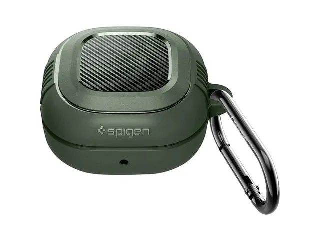 Spigen Case ASD02474 Galaxy Buds Live Rugged Armor Military Green