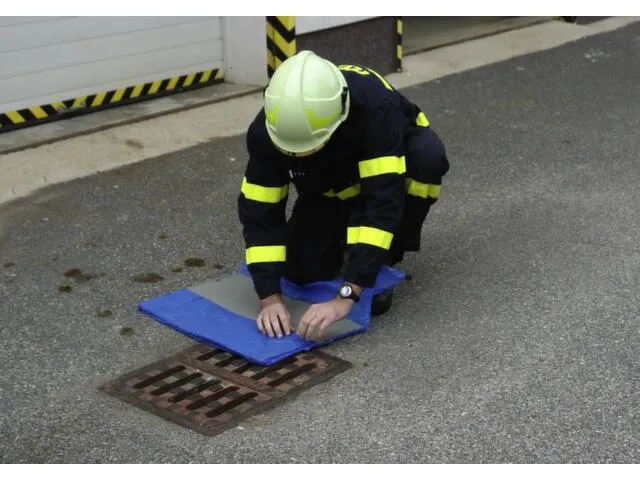 putafdekking,olie-/chemicaliënbestendig,LxB 450x450mm